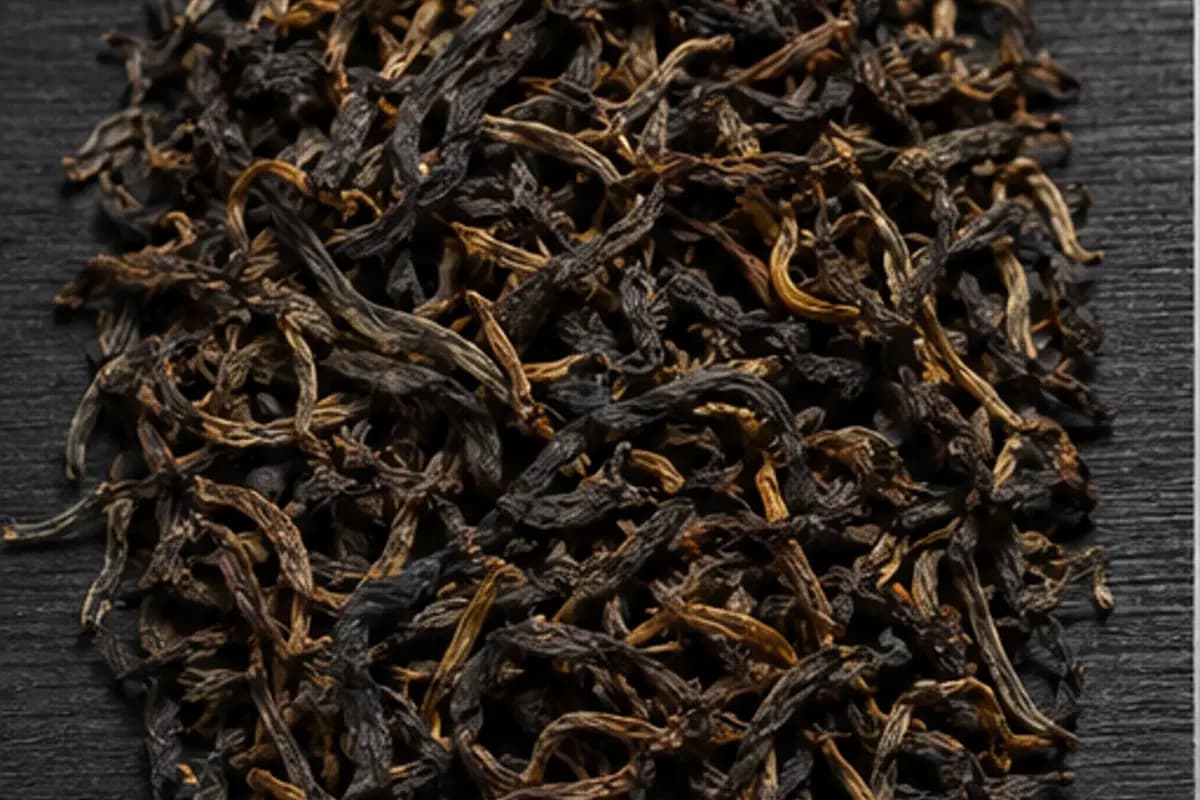 Commercial grade Xiangxi Golden Black Tea dry leaves